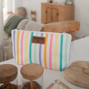 定制旅行套装，带提花手提袋条纹洗漱包桌布大容量肩包<span class=keywords><strong>Swen</strong></span>标志 - Product Image 3