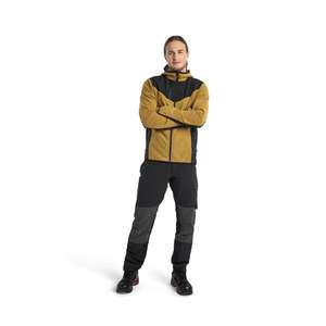 BLAKLADER - 594025363799L Chaqueta de punto Softshell Honey Gold/Black-EAN 7330509802205 CHAQUETAS DE TRABAJO - Product Image 3