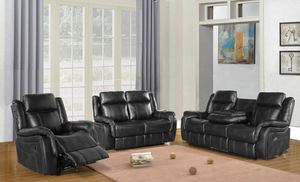 Hot Selling <b>U</b>-Shaped Manual Reclining Single Sofa Chair 3 2 1 Modular Leather Recliner for <b>Living</b> Room Villa Use - Product Image 4