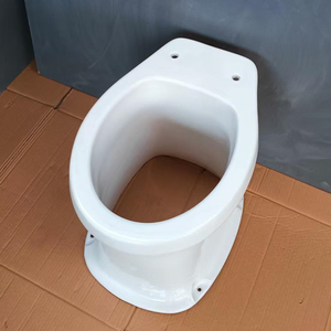 WC moderne en céramique chinoise à poser au sol, deux pièces, <span class=keywords><strong>pour</strong></span> villas et hôtels - Product Image 1