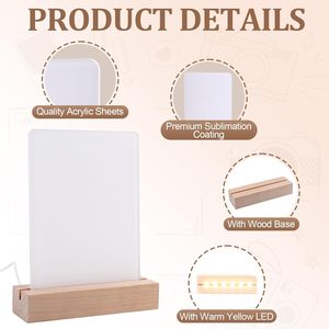 Custom logo 6inch 7inch 8inch 10inch Metal <b>Print</b> Aluminum Photo <b>Frame</b> Gift Blank Sublimation Aluminum Photo Panel with Base - Product Image 2