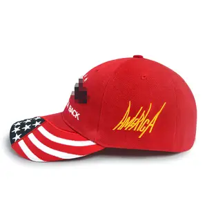 Casquettes de baseball pour l'élection présidentielle 2024 Make America Great Hats 2024 I'll Be Back Baseball Hats Maga