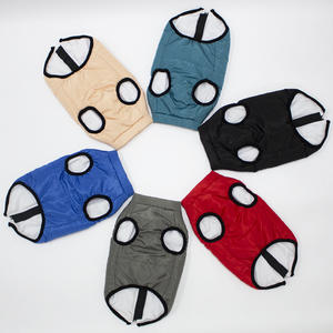 Su geçirmez ceket küçük büyük köpekler yumuşak yansıtıcı kış sıcak polar pet ceketler harnass - Product Image 2