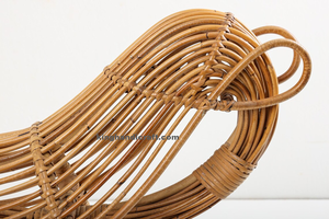 เก้าอี้โยกหวายรูปสัตว์สำหรับทารกและเด็กวัยหัดเดิน | เฟอร์นิเจอร์สำหรับเด็กนั่งบนเรือนเพาะชำทำด้วยมือ - Product Image 4