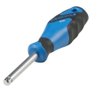 Gedore-6171480 1/4 ''ด้ามจับขับรถ-EAN 4010886617144ซ็อกเก็ตประแจอุปกรณ์1/4" - Product Image 2