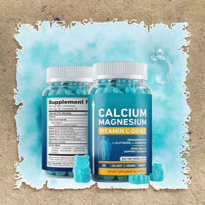 Suplemen Kalsium Herbal OEM dalam Bentuk Permen Jeli untuk Remaja, Mendukung Kekuatan Tulang dengan <span class=keywords><strong>Vitamin</strong></span> D3, K2, dan Magnesium, 2 Permen Jeli Sehari - Product Image 3