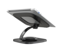 Supports en V en alliage d'aluminium robuste, réglables, rotatifs, ergonomiques, pour ordinateur portable, avec port de charge USB, pliables, pour tablettes