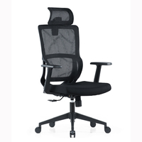 Usine de shan, vente en gros, chaise réglable de conception moderne de haute qualité, chaise pivotante de bureau ergonomique, chaise en maille de nylon