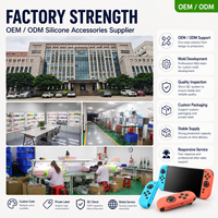 Casing Pelindung JoyCon Generasi Switch2 untuk Kontroler Nirkabel, Multiwarna Opsional, Tekstur Buram, Silikon Lembut
