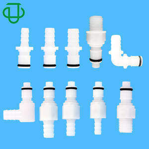 Acoplamiento Rápido de Plástico POM de 6-10 mm con Conexión Tipo Pagoda para Equipos de Tuberías de Gas y Líquidos - Product Image 1