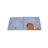 Servicios de impresión de libros de cartón para niños personalizados de fábrica, Libro de cartón para niños