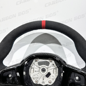 Volante Deportivo de Cuero Alcantara de Alta Calidad para BMW CS M3 M5 M6 G30 G31 G20 G38 G80 G82, Personalización Premium para Automóviles - Product Image 5