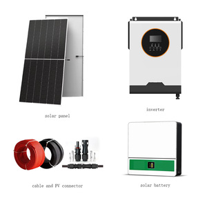 Système de supports de montage pour panneaux solaires 800W pour <span class=keywords><strong>station</strong></span> d'énergie solaire avec onduleur, surface anodisée, résistance au vent 60 km/h et à la neige 1,4 kg/m² - Product Image 6