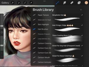 ชุดอุปกรณ์วาดภาพตัวละครอนิเมะ OEM Odm Procreate 260 แปรง พาเลท แปรงปั๊มลาย สำหรับงานศิลปะภาพเหมือนการ์ตูนอนิเมะ - Product Image 2