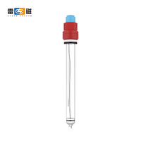 Électrode de capteur en verre de ph en ligne avec filetage PG13.5 connecteur S7/S8- BNC pour piscine de traitement des eaux usées OEM personnalisé