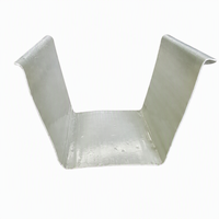 Gouttière de toit en fibre de verre FRP ignifuge et imperméable de technologie industrielle de pointe - Garantie durable de 5 ans