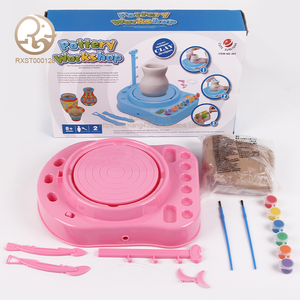 Atelier de poterie électrique en plastique d'approvisionnement d'usine jouet enfants bricolage expériences éducatives de <span class=keywords><strong>chimie</strong></span> STEM ensembles de jeu amusants - Product Image 1