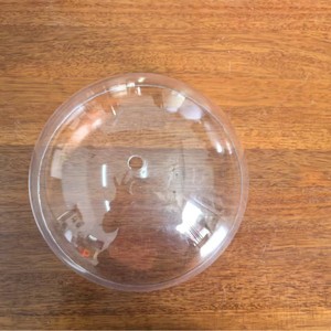 Transparent <b>Pc</b> Lampshade 200mm Diameter Round Modern Design For <b>Table</b> Pendant Floor Lamps - Product Image 1