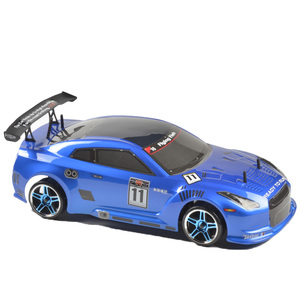 Coche <span class=keywords><strong>RC</strong></span> de Derrape Eléctrico 4x4 de Alta Velocidad <span class=keywords><strong>HSP</strong></span> 94123 Brushed 1/10 Flying Fish 4WD con Chasis Metálico para Carretera - Product Image 1