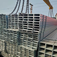 Tubo de Acero Galvanizado Astm A500 Q235 100 X 100 Mm 75 X 75 X 3 Mm, Tubos Metálicos Cuadrados SHS y RHS