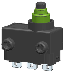 Microinterruptor de Plástico SPDT a Prueba de Polvo y Agua para Automóviles de Nueva Energía, Clasificación IP67, 250V 3A, Alta Fiabilidad, DONGHAI - Product Image 1