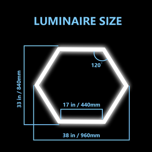 Lampe de <span class=keywords><strong>garage</strong></span> hexagonale à <span class=keywords><strong>LED</strong></span> avec système de 15 grilles Lampe d'atelier en nid d'abeille pour la maison Gym Sous-sol Entrepôt <span class=keywords><strong>Garage</strong></span> Alimentation AC - Product Image 4