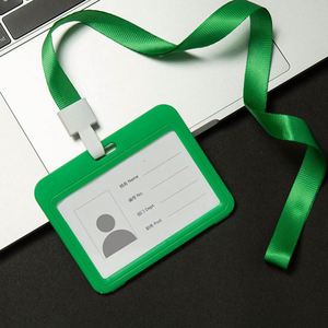 Hot Selling Silicone ID Card Holder Popular Business Card Case Tag with Badge Name Card Case for Professional Use - Product Image 5