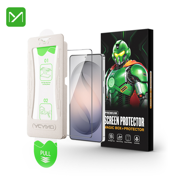 9H Explosion-proof Anti-Shock HD Clear Mobile Toughened Full Glue Tempered Glass Screen Protector for for S26/S26Plus/S26 Ultra