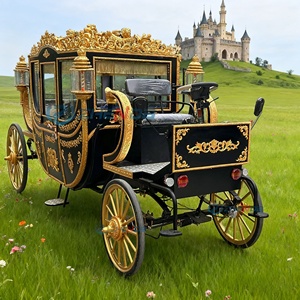 Chariot Électrique Royal d'Extérieur Personnalisé à Prix de Gros, Chariot Utilitaire Électrique Sans Chevaux, Chariot à Chevaux – Vente Chaude - Product Image 2