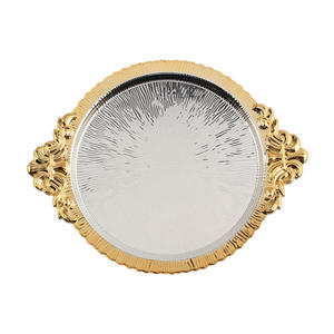 Plateau décoratif de luxe doré - Product Image 5