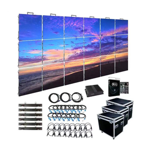 Panel de Video LED para Pared, Resolución 4K, Brillo de 10000cd, Color Plateado, IP65 Impermeable, Instalación Fija en Interiores, CMS Integrado, 1 Año de Garantía - Product Image 1