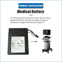 Batterie médicale de remplacement 14,4 V 6000 mAh 5450061 480304-2 M2843 pour GE Ultraschall Logiq S7 S8 Expert Polaris Maru Logiq P7 P9