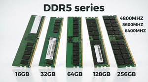 หน่วยความจำ DDR5 RAM 16GB (1 x 16GB) Single Rank X4 DDR5 CAS-22-22-22 Registered Smart Kit 16GB สำหรับเซิร์ฟเวอร์  ปรับแต่งเพื่อประสิทธิภาพสูง - Product Image 5