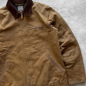 Giacca da Lavoro Vintage in Tela Cerata Personalizzata per Uomo, Abbigliamento Invernale per Meccanici, Falegnami e <span class=keywords><strong>Lavori</strong></span> Manuali - Product Image 4