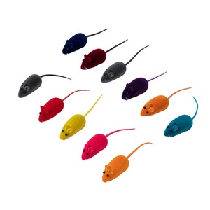 <span class=keywords><strong>Jouet</strong></span> <span class=keywords><strong>pour</strong></span> <span class=keywords><strong>chat</strong></span> en peluche floquée colorée en plastique écologique, amusant, qui couine, <span class=keywords><strong>pour</strong></span> lutter contre l'ennui, <span class=keywords><strong>pour</strong></span> <span class=keywords><strong>chat</strong></span> qui joue <span class=keywords><strong>seul</strong></span> - Product Image 5