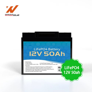 Batería de Litio LiFePO4 de 12.8V 50Ah 100AH, la Más Vendida, para Estación de Energía Portátil, Reemplazo de Batería de Plomo-Ácido para Vehículos Recreativos - Product Image 1