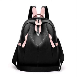 Free Sample wholesale shoulder fashion <b>mini</b> women pink pu leather <b>backpack</b> - Product Image 4