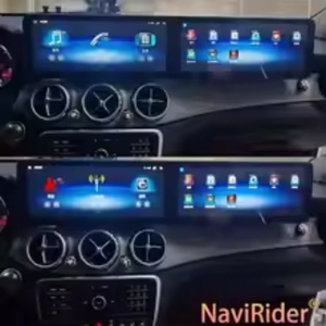 Pour Mercedes Benz Classe A CLA GLA X156 2013-2018, mise à niveau de l'autoradio à double écran, lecteur multimédia, Carplay, navigation, autoradio GPS - Product Image 4