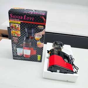 Nouveau modèle 2026 Extracteur de jus électrique domestique avec séparation pulpe/jus, grande ouverture pour fruits et légumes, filtre sans découpe, Original transfrontalier - Product Image 6