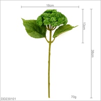 Bunga plastik Hydrangea, bunga buatan untuk dekorasi pernikahan 15 tahun pabrik