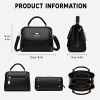 Supplier Tas Jinjing Motif Leci Grosir, Tas Selempang PU dengan Resleting Samping, MOQ Rendah 20 untuk Pasokan Bisnis