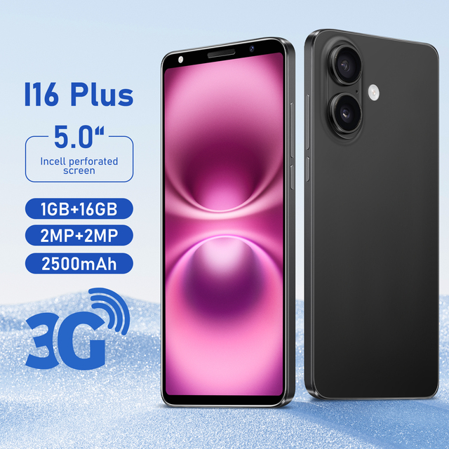 2025 New I16 Plus Decacore Smartphone 6800mAh Battery Full Screen Dual SIM Dual Standby