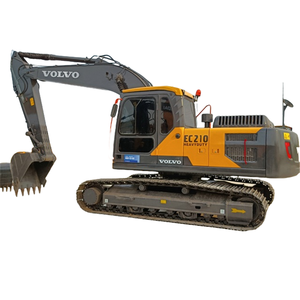 Système hydraulique avancé original Volvo ec210 pelle d'occasion 21 tonnes EC210D pelleteuses d'occasion à bas prix en stock - Product Image 1