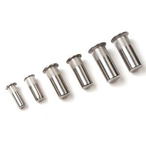 Xinmaoda Écrous à riveter aveugles en acier inoxydable 304, filetage métrique M4 M10, inserts de qualité A à fente - Product Image 3