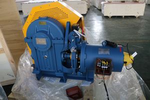 Tuyệt vời Hệ thống kéo gt140wl vvvf Lift <span class=keywords><strong>geared</strong></span> động cơ thang máy kéo máy - Product Image 5