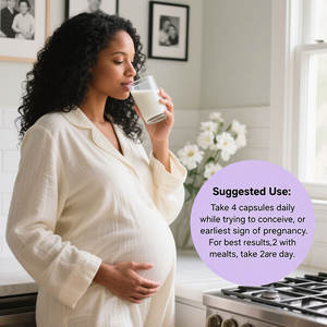 OEM ODM Ácido fólico y vitaminas para alimentos enteros Vitaminas para el embarazo para la salud materna y del bebé Cápsulas prenatales - Product Image 4