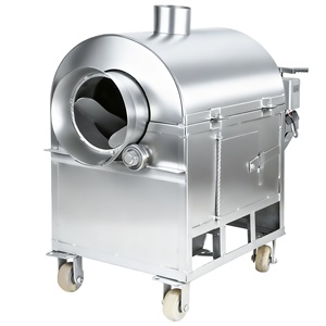 Máquina Comercial Totalmente Automática de Pequeña Escala para Asar Granos Múltiples: Nueces, Castañas, Café, Cacahuetes y Maíz, Ideal para Puestos Ambulantes - Product Image 1