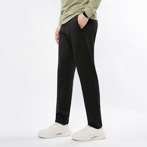 Wholesale Custom Track Casual Thick <b>Stacked</b> Sweat Gym Side Striped Unisex Trackpants <b>Jogger</b> - Product Image 1