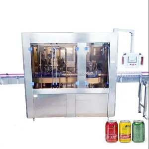 Automatic Turn Key Project for Carbonated Sparkling Juice Glass Bottle Can Cocktail filling machine