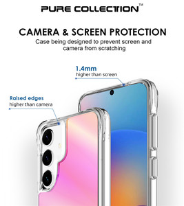 <span class=keywords><strong>Cover</strong></span> Protettiva Antiurto in PC Elettroplaccato <span class=keywords><strong>Rosa</strong></span> per <span class=keywords><strong>Samsung</strong></span> S25 S26 Ultra S25+ S25Edge S24 S23 <span class=keywords><strong>S22</strong></span> FE - Product Image 5